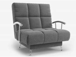 Кресло Финка-2 с подлокотниками серый Пони 12