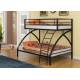 Двухъярусная кровать Виньола - 2 черный