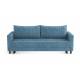 Диван ЕвроМагнат велюр тенерифе дасти блю
