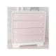 Комод 3 ящика Облако розовый