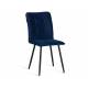 Стул обеденный Bari LT велюр синий