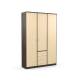 Шкаф комбинированный Дуэт Люкс без зеркала Венге/Млечный Дуб