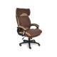 Кресло офисное Duke флок коричневый