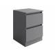 Тумба с 2-мя ящиками Мори ТПМ400.2 графит