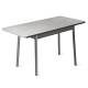 Стол раздвижной Орион.4 900 пластик серый камень - комплект ног №2.1