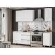 Кухонный гарнитур Денвер 1600 Белый текстурный
