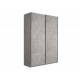 Шкаф-купе Прайм 2-х дверный 1600 два ДСП Бетон