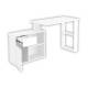 Стол письменный с тумбой арт. 231 белый
