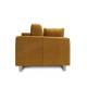 Прямой диван Стокгольм Ultra Mustard