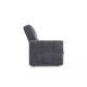 Диван Фишт с мягкими подлокотниками Ultra Grafit