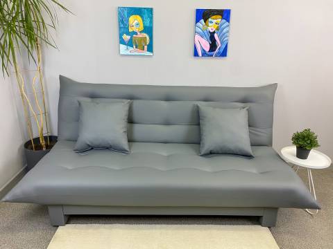 Диван Поло Стайл кожзам Grey