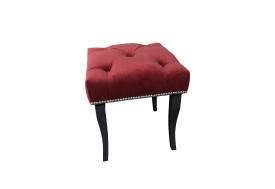Банкетка малая бордо опоры венге