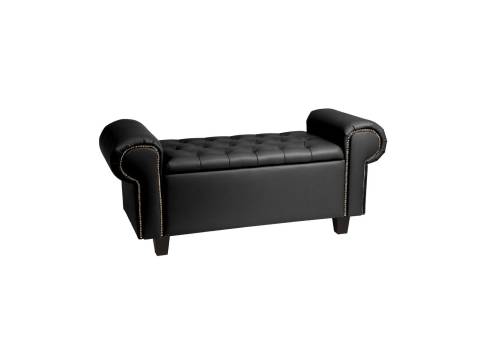 Банкетка Милан черный