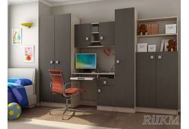 Детская комната Юниор РииКМ комби дуб-венге