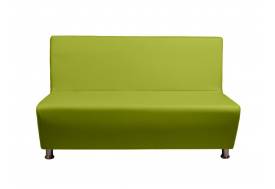 Диван кожаный Рон салатовый