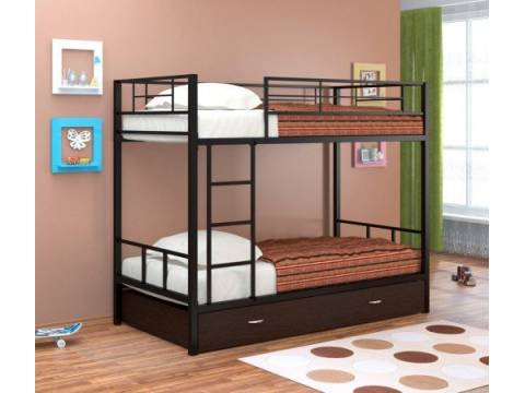 Двухъярусная кровать Севилья - 2 Я черный