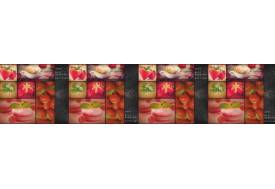 Фартук с фотопечатью Красный FM08