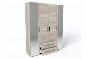 Шкаф 4-х дверный Мале