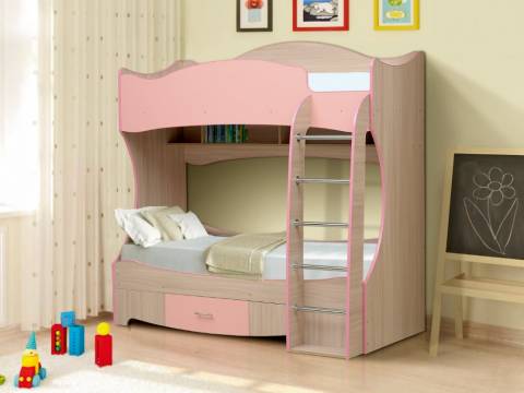 Кровать детская двухъярусная Юниор 7