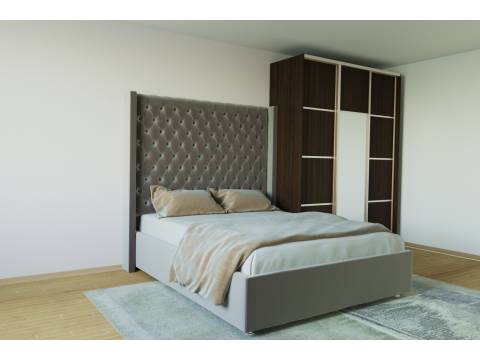 Кровать 900 Версаль люкс с ортопедическим основанием 02ВРЛ