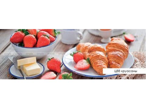 Кухонный фартук Круасаны 2,0 м.