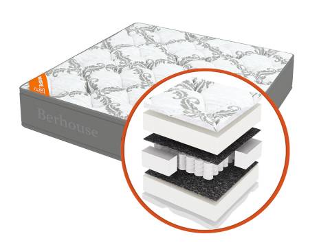 Матрас Mega холкон TFK Gray Night 90х190