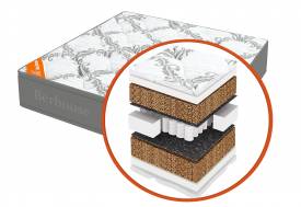 Матрас Mega кокос 30 TFK Gray Night 60х120