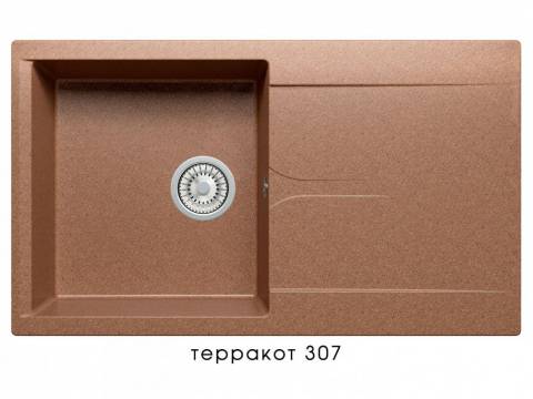 Мойка Polygran Gals-860 Терракот 307