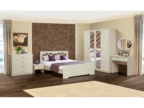 Спальный гарнитур Венеция 7.1 компоновка 2