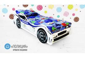 Кровать детская машинка Полиция