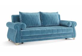 Диван Порто велюр тенерифе дасти блю