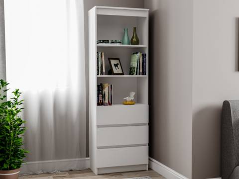 Стеллаж Мори МСТ600.3 белый