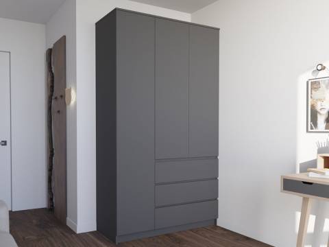 Шкаф Мори МШ1200.1 графит