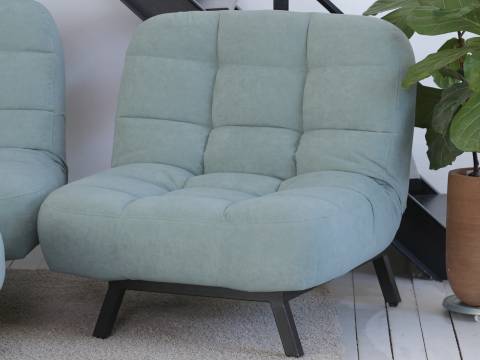 Кресло Абри ткань вивальди 10 мятный