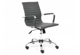 Кресло офисное Urban-low кожзам металлик