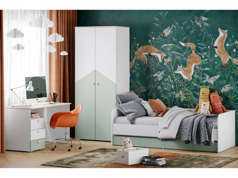 Детская комната Банни фасад макарун