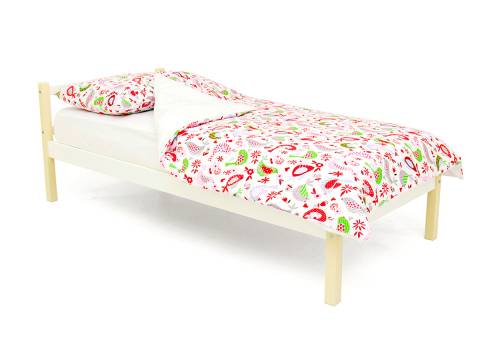 Кровать Svogen classic бежево-белый