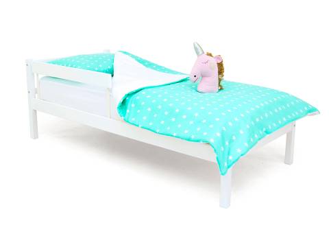 Кровать Svogen classic с бортиком белый