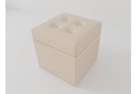 Пуф Квадрат 01ПФКВ Бежевый