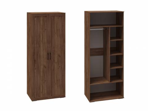 Шкаф 2-х створчатый София СШ-21 Дуб крафт табачный