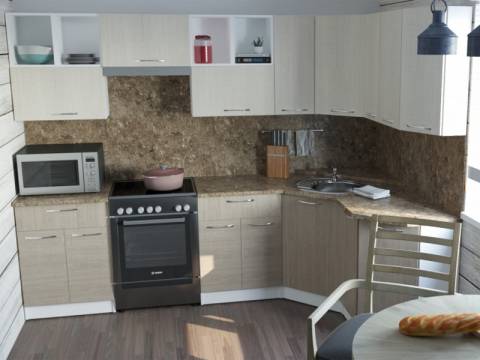 Кухонный гарнитур Ольга оптима 5 2700х1600 мм