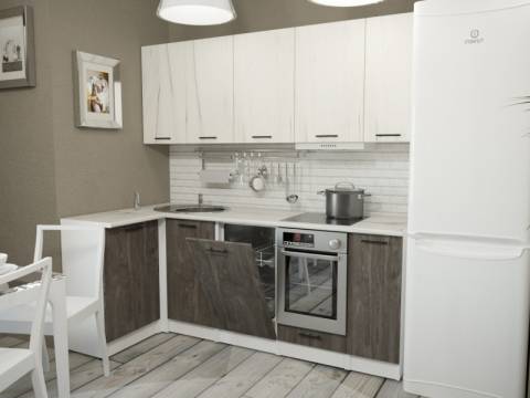 Кухонный гарнитур Сиена прайм 400 1100х2000 мм