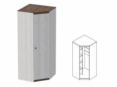 Шкаф угловой Даллас