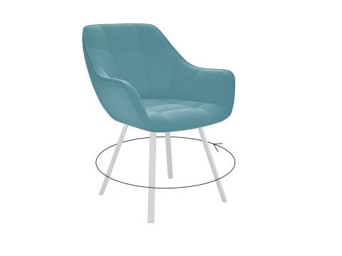 Стул 252 вращающийся Мята
