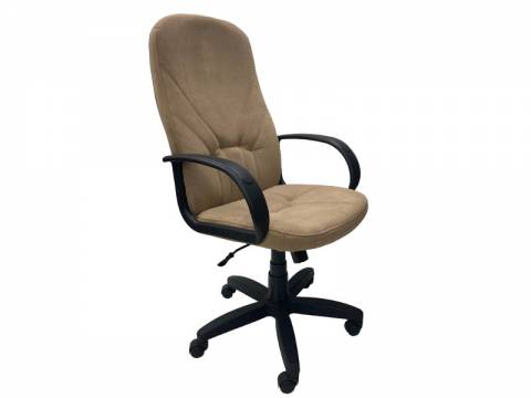 Офисное кресло Менеджер Велюр бежевый
