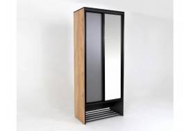 Шкаф-купе с зеркалом Ольга-Лофт 10