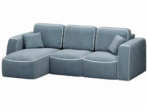 Диван угловой Бафи-2 комбинация 3 Романо Грей