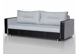 Диван Комфорт с прямыми подлокотниками грей