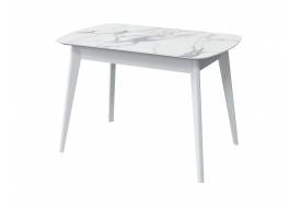 Стол раздвижной Прайм 1400/1720 Мрамор Белый