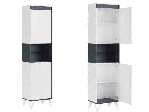 Шкаф узкий Винтер мод.3